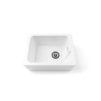 Maya Quartz Belfast Sink - White Finish